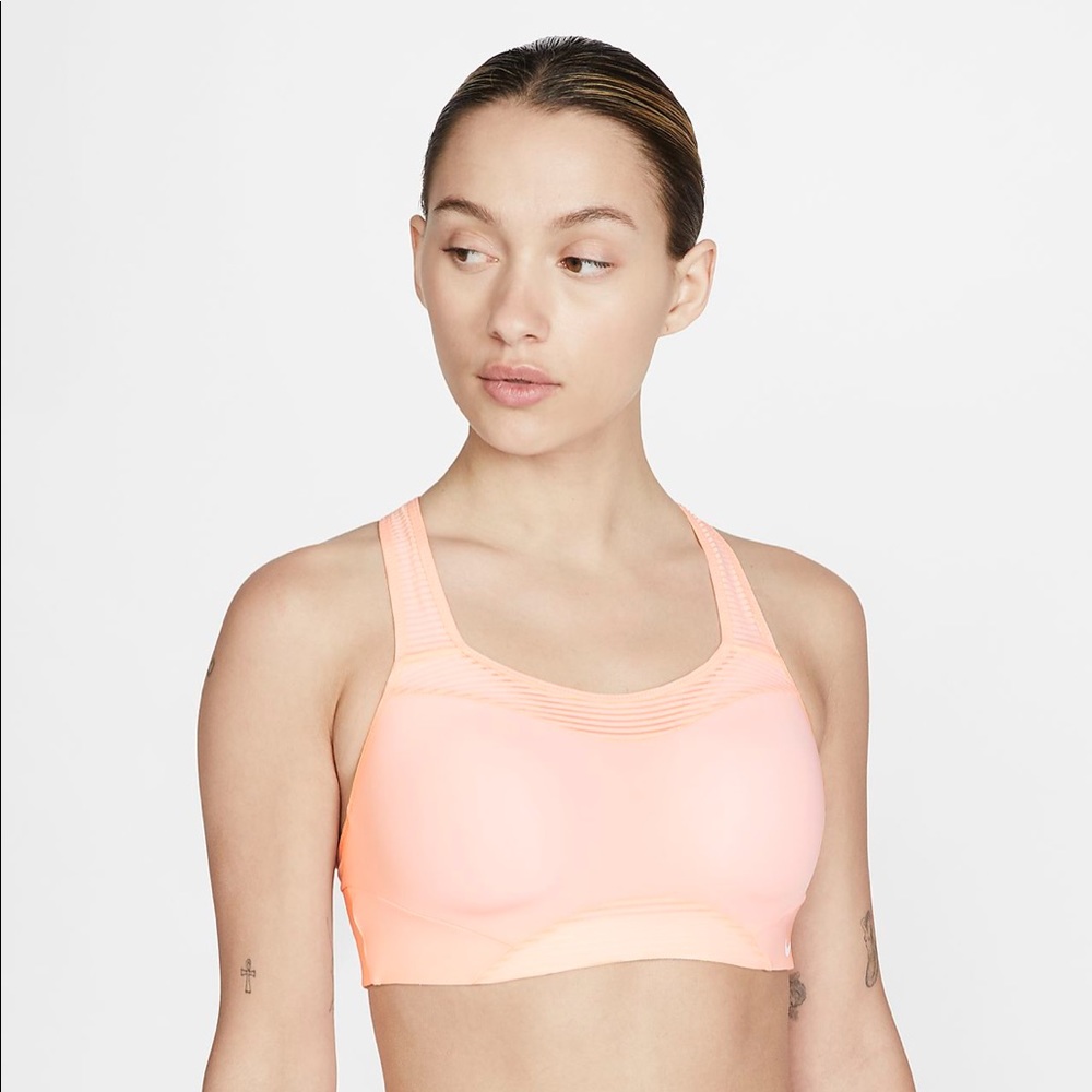 Nike Alpha Women's Striped Sports Bra M (D-E)